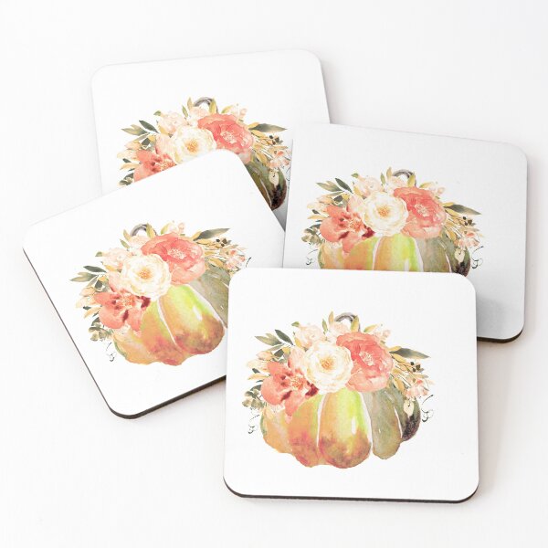 Item preview, pumpkin autumn flowers designed and sold by VittaArtDream.