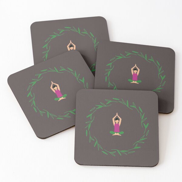 Item preview, Yoga pose serenity designed and sold by utopianpioneer.