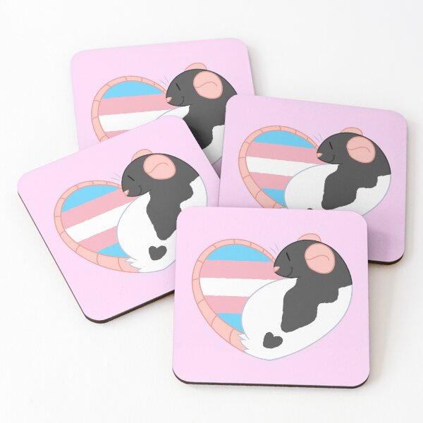 Item preview, Trans Pride Rat designed and sold by Dandyrats.