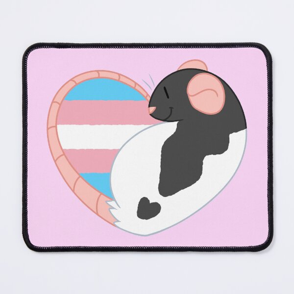 Item preview, Trans Pride Rat designed and sold by Dandyrats.