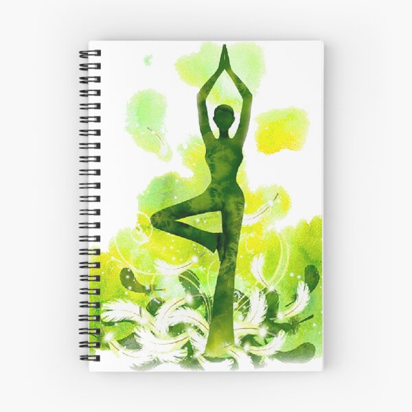 Item preview, The yoga tree pose in lime color designed and sold by munaykidisenios.