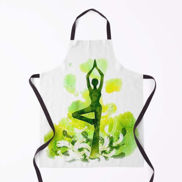 Item preview, The yoga tree pose in lime color designed and sold by munaykidisenios.