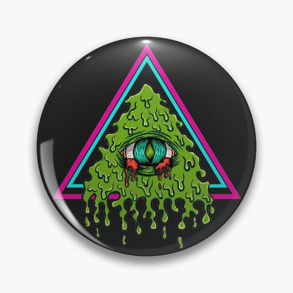 Artikelvorschau, Gnarly Illuminati Eye Triangle entworfen und verkauft von SLAG-Creative.