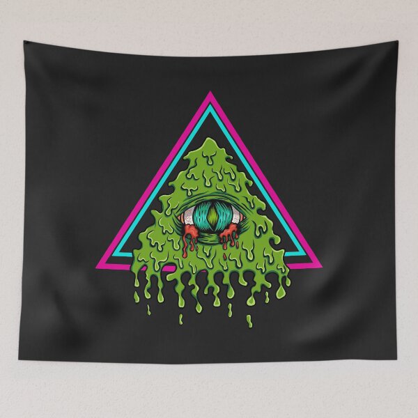 Item preview, Gnarly Illuminati Eye Triangle designed and sold by SLAG-Creative.