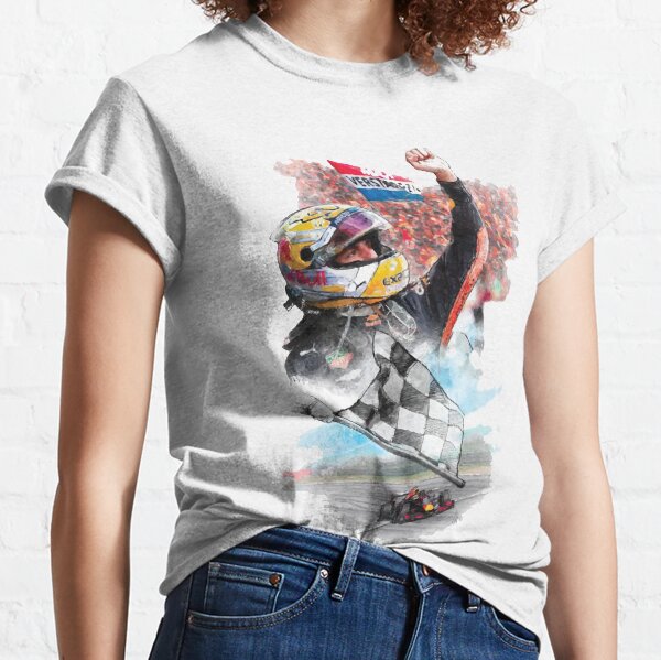 Dessin graphique de Max Verstappen - F1 2021 T-shirt classique