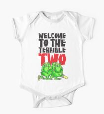 Graphic Terrible Two (white) One Piece - Short Sleeve