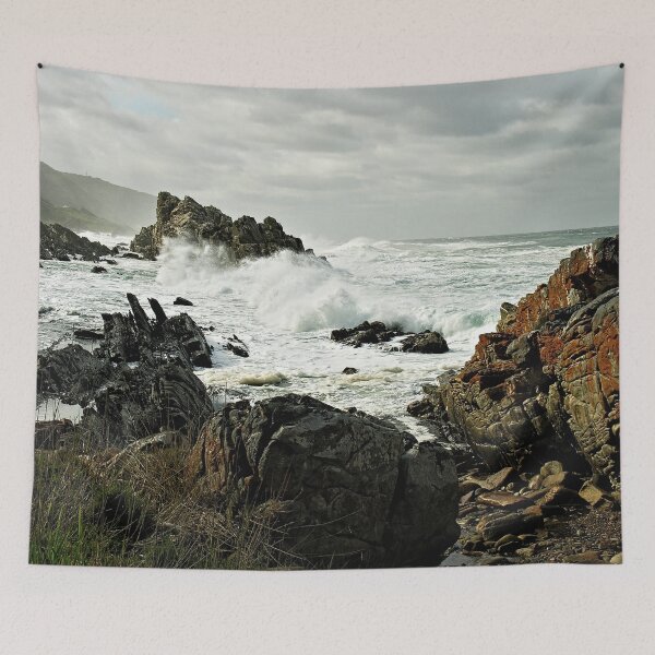 Item preview, Stormy Sea Rocky Shore Cape Point, South Africa designed and sold by worldways.