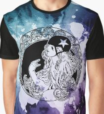 Roller Derby Art Nouveau Graphic T-Shirt