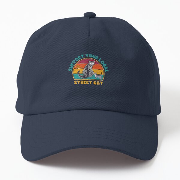 Support Your Local Street Cat Dad Hat