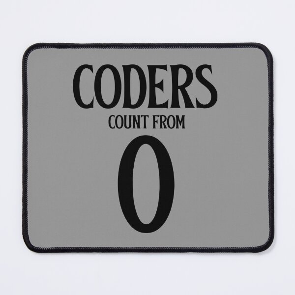 Item preview, Coders Count From 0 - Funny Programming Shirt Design For Nerds designed and sold by FoxCodeCreation.