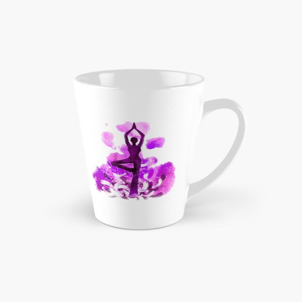 Aperçu de l'œuvre L'arbre de yoga pose en violet créée et vendue par munaykidisenios.