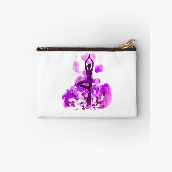 Item preview, The yoga tree pose in purple designed and sold by munaykidisenios.