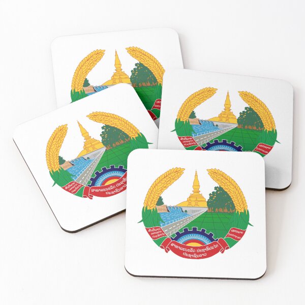 Item preview, Laos National Emblem designed and sold by RevolutionInPaint.