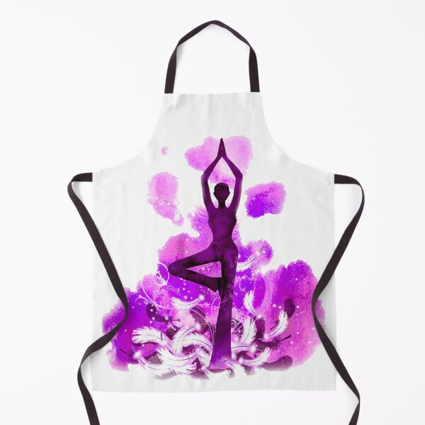 Item preview, The yoga tree pose in purple designed and sold by munaykidisenios.