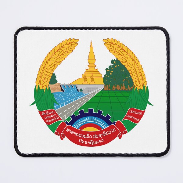 Item preview, Laos National Emblem designed and sold by RevolutionInPaint.