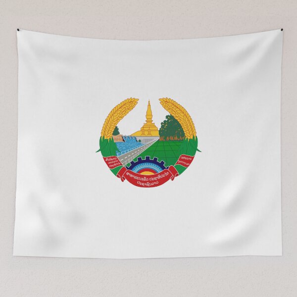 Item preview, Laos National Emblem designed and sold by RevolutionInPaint.