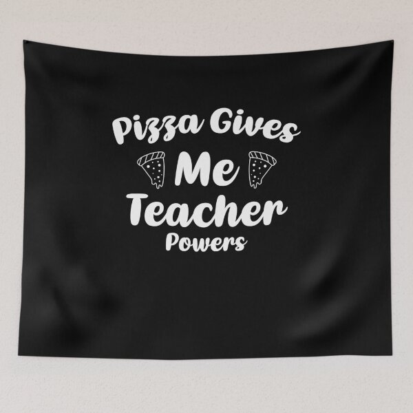 Item preview, Pizza Gives Me Teacher Powers - Pizza Gift Teacher Grade School Teacher Gifts Appreciation  designed and sold by Usoubmaster.