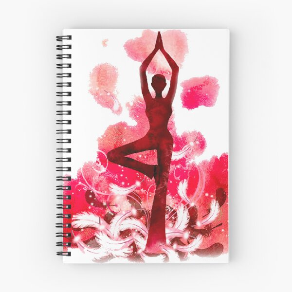 Item preview, The yoga tree pose in red designed and sold by munaykidisenios.