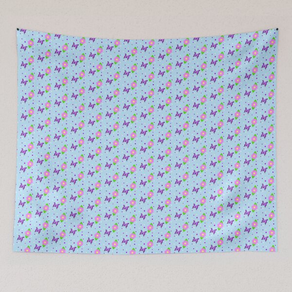 Item preview, Butterfly and Flower Design!  designed and sold by doodlebubble-.