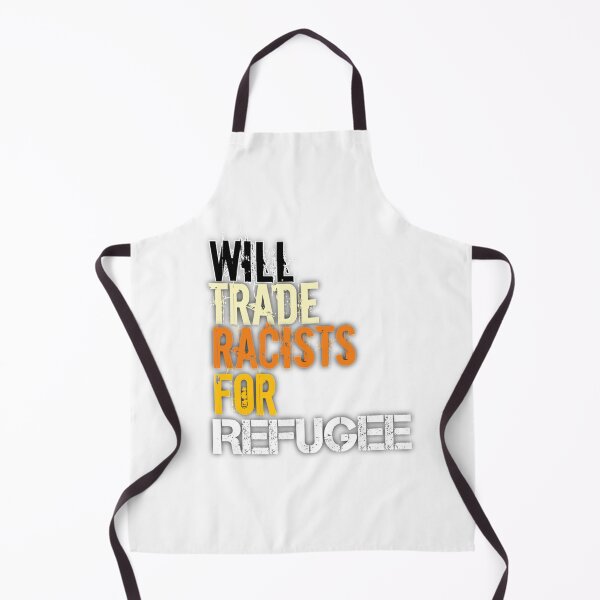 Item preview, Will Trade Racists For Refugee designed and sold by StoreRahhal.