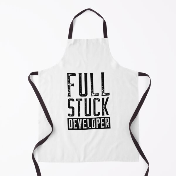 Item preview, Full Stuck Developer - Funny Programming Shirt Design For Nerds designed and sold by FoxCodeCreation.