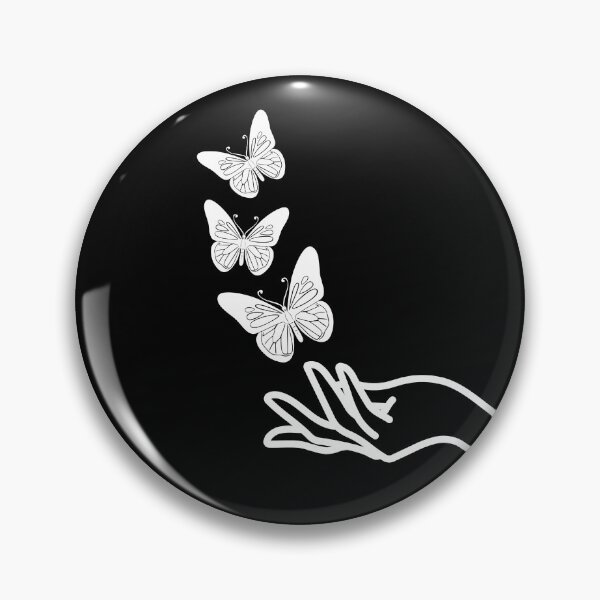 Item preview, Magical Hand Holding Butterflies designed and sold by Theleochick.