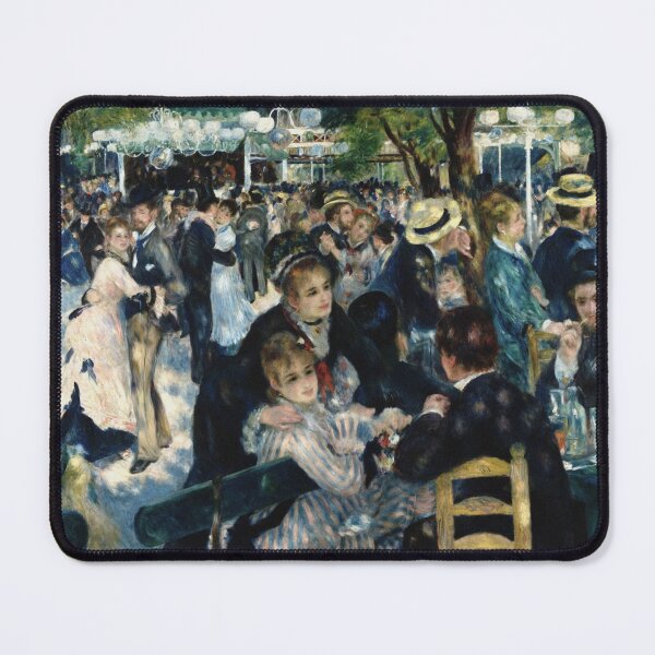 Bal du moulin de la Galette - Renoir ( Dance at Le moulin de la Galette) Mouse Pad