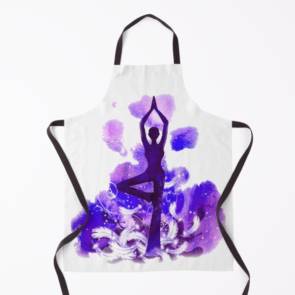 Item preview, The yoga tree pose in violet color designed and sold by munaykidisenios.