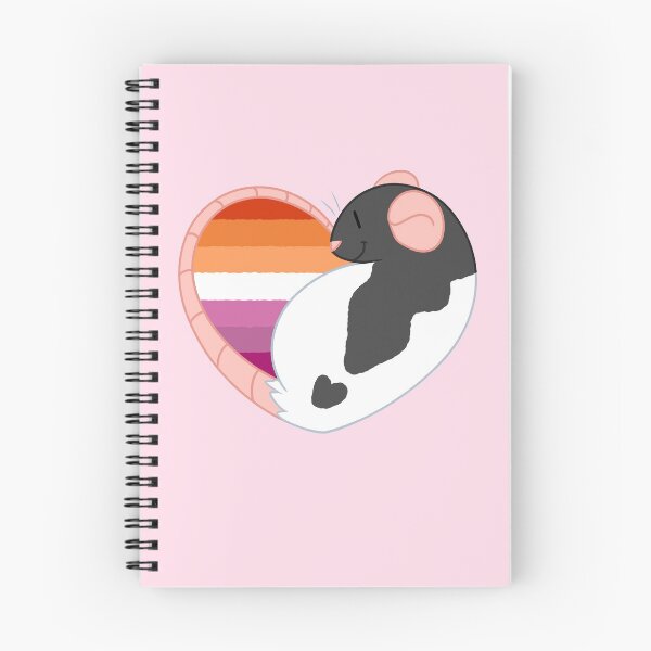 Item preview, Lesbian Pride Rat designed and sold by Dandyrats.