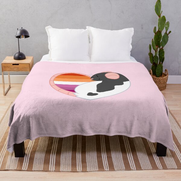 Item preview, Lesbian Pride Rat designed and sold by Dandyrats.