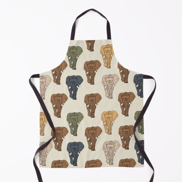 Item preview, Earth Tone Elephants, Brown Dominant designed and sold by Quick Brown Fox Canada.