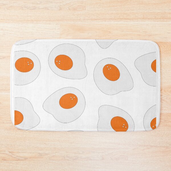 Item preview, fried eggs pattern designed and sold by pmckstudio.