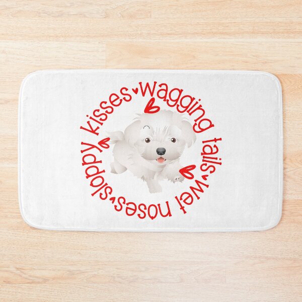 Item preview, Maltese designed and sold by TheresPawprints.