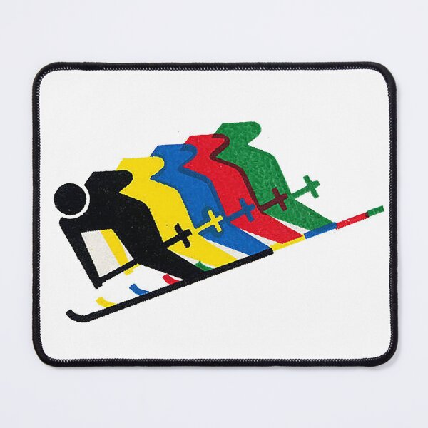 Item preview, Downhill Skiers, 1972 Sapporo Japan Games, US Postage Stamp 11 cents designed and sold by Nostrathomas66.