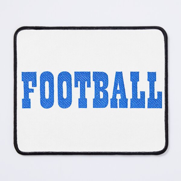Item preview, Football wordart Blue designed and sold by Nostrathomas66.