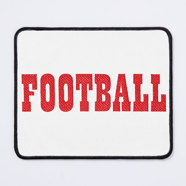 Item preview, Football wordart, Red football, football field, first down, touchdown, quaterback, player, coach, kicker designed and sold by Nostrathomas66.