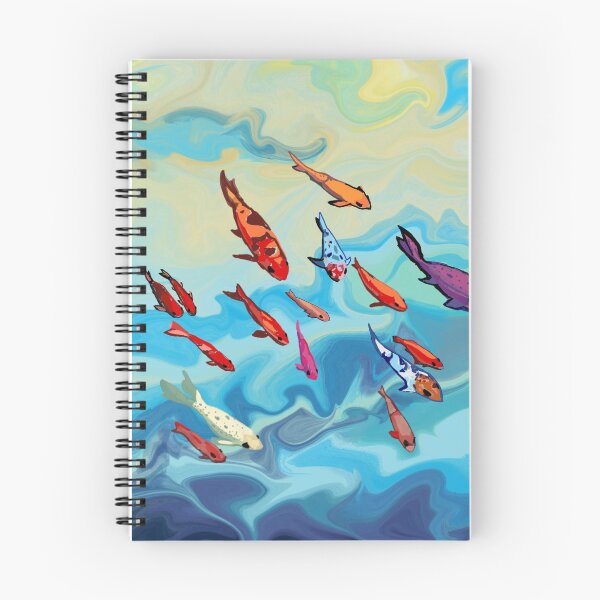 Item preview, Colorful Koi Fish designed and sold by BellaBGraphic.