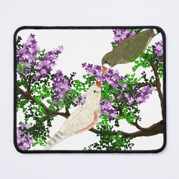 Item preview, Zebra Finches  designed and sold by brokenarrowink.