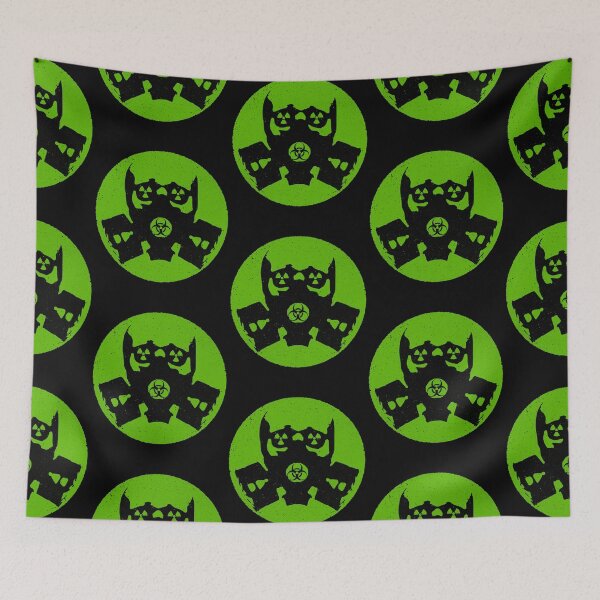 Item preview, Funny Nuclear Biohazard Fallout Gas Mask Vintage Grunge designed and sold by TKsTees.
