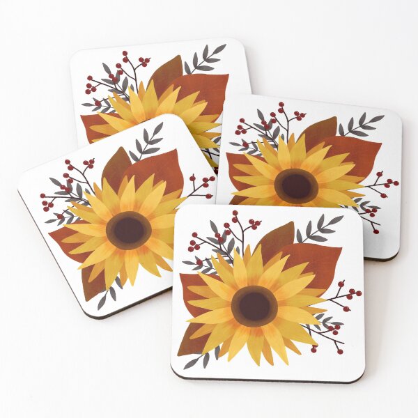 Item preview, Autumn Sunflowers designed and sold by GrousyGirl.
