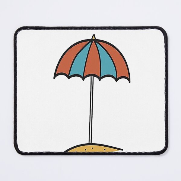 Item preview, Beach Umbrella, desert island, ocean, designed and sold by Nostrathomas66.