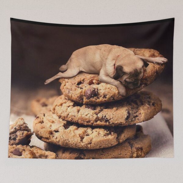 Item preview, Pug Chocolate Chip Cookies designed and sold by toppopin.