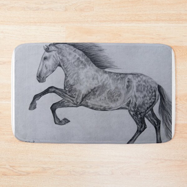 Item preview, Dapple grey graphite andalusian stallion designed and sold by horseaddicted.