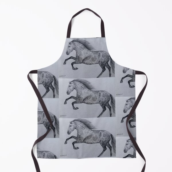 Item preview, Dapple grey graphite andalusian stallion designed and sold by horseaddicted.