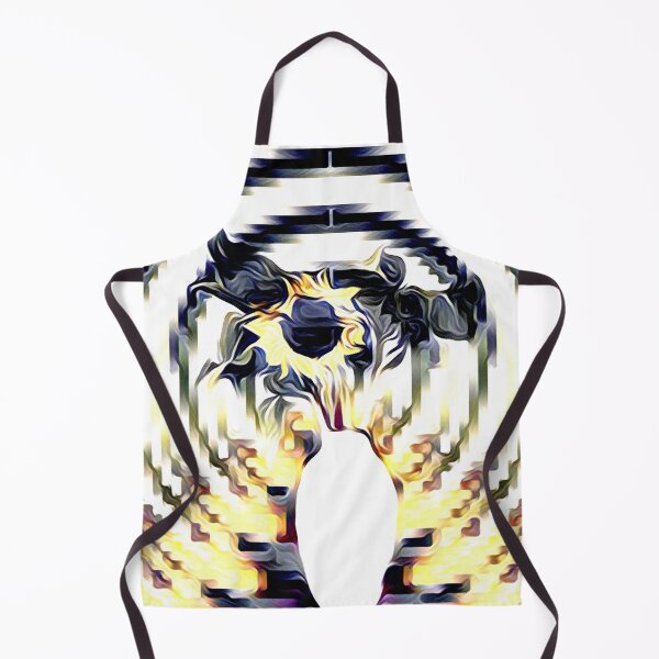 Item preview, Sunflower with vase - photo edit black-white-yellow designed and sold by kikidu21.