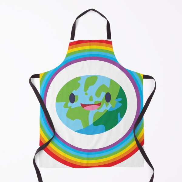 Item preview, happy planet earth with a rainbow designed and sold by duxpavlic.