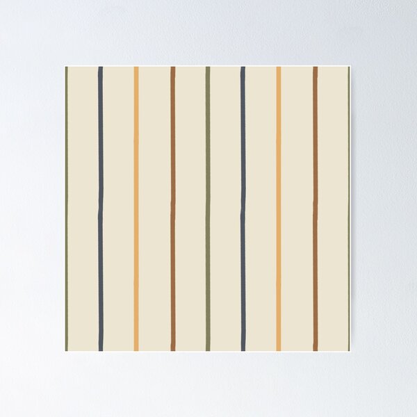 Item preview, Earth Tone Stripes designed and sold by Quick Brown Fox Canada.