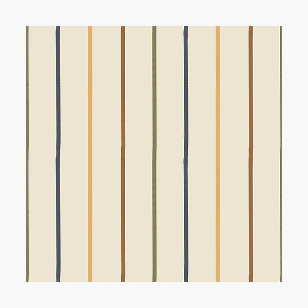 Item preview, Earth Tone Stripes designed and sold by Quick Brown Fox Canada.