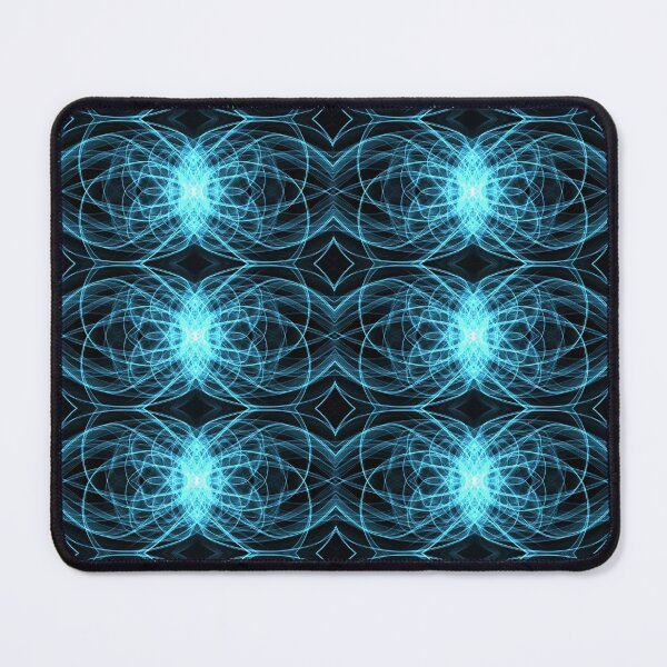 Item preview, Liquid Light Series #1 ~ Blue Abstract Fractal Pattern designed and sold by Ascension Vibrations.
