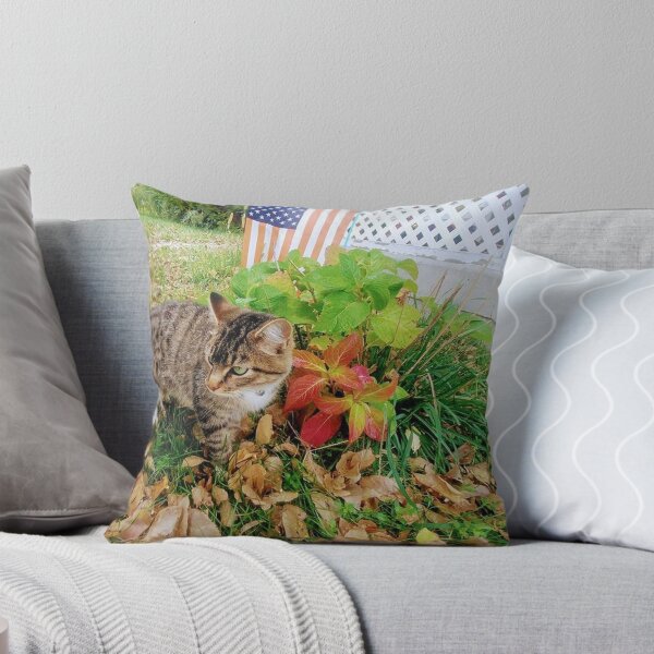 Item preview, Fall Cat designed and sold by brokenarrowink.